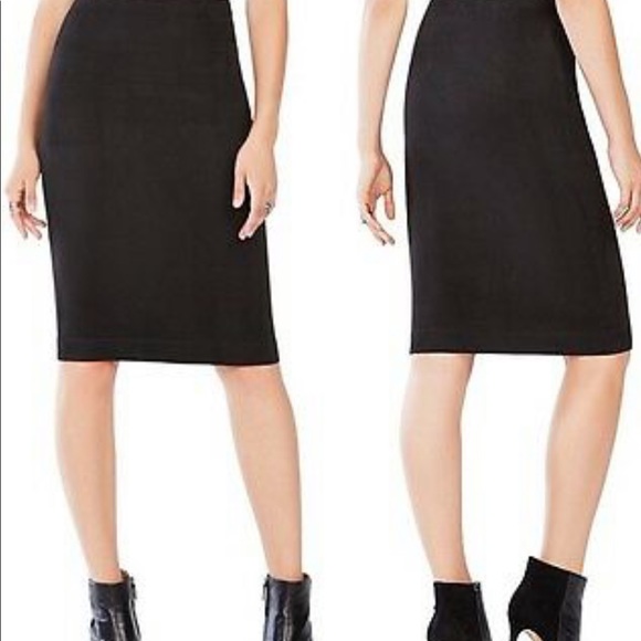 Brand new BCBG Maxazria suede pencil skirt small - Picture 1 of 5